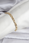 14k Gold Renk Kaplama Zincir Model Cm Kadın Bileklik