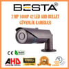2 MP 1080P 2 Kameralı Harddisk Dahil AHD Güvenlik Seti