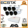 2 MP 1080P 6 Dış Mekan Kameralı AHD Güvenlik Seti