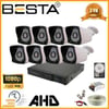 2 MP 1080P 8 Dış Mekan Kameralı AHD Güvenlik Seti