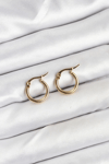 316l Çelik Gold Renk 12 Mm Halka Kadın Küpe