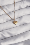316l Çelik Gold Renk Kalp Model Love Kolye