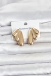 316l Çelik Gold Renk Vintage Kadın Küpe