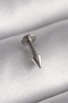 316l Çelik Gümüş Renk Çivi Model Piercing