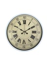 36 Cm Beyaz Retro Dekoratif Duvar Saati