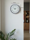 36 Cm Beyaz Roman Rakamlı Duvar Saati
