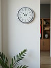 36 Cm Beyaz Roman Rakamlı Duvar Saati