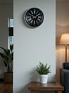 36 cm Dekoratif Gri Duvar Saati