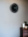 36 Cm Gri Dekoratif Duvar Saati