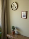36 Cm Kahverengi Retro Duvar Saati
