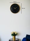 36 Cm Kahverengi Standart Duvar Saati
