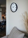 36 Cm Siyah Roma Rakamlı Duvar Saati