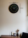 36 Cm Siyah Standart Duvar Saati