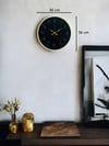 36 Cm Standart Krem Duvar Saati