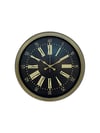 40 Cm Metal Antik Roma Eskitme Duvar Saati