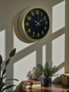 40 Cm Metal Eskitme Klasik Duvar Saati