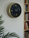40 Cm Metal Eskitme Vintage Duvar Saati