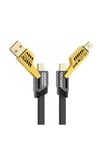 4’ü 1 Arada 65W Hızlı Şarj Kablosu – USB ve Type-C Girişli, Örgülü Dayanıklı