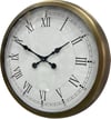 60 cm Eskitme Metal Retro Duvar Saati