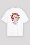 8 Mart Dünya Kadınlar Günü İçin Özel Baskılı T-shirt - Beyaz