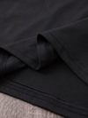 Baskılı Oversize Bisiklet Yaka T-shirt - Siyah