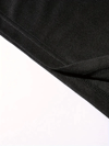 Baskılı Oversize Bisiklet Yaka T-shirt - Siyah