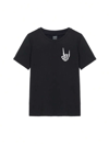 Baskılı T-shirt - Siyah