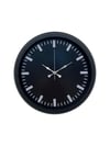 Black Baseline 40 Cm Metal Duvar Saati