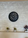 Black Noble 40 Cm Metal Modern Duvar Saati
