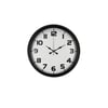 Black Simplex 40 Cm Metal Duvar Saati
