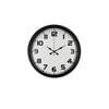 Black Simplex 40 Cm Metal Duvar Saati
