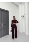 Bubble Alt Üst Takım Bordo Pt510446
