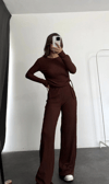 Bubble Alt Üst Takım Kahve Pt510446