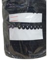 Çamaşır Lastiği Dantelli 1 Cm 1 Metre Siyah