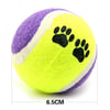 Çarşı Point®  3lü Renkli Desenli Tenis Topu Kedi Köpek Oyuncağı