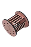 Çarşı Point®  Mini Silindir Eğlenceli Renkli Sağlam Küçük Pati İzi Şekilli Kedi Oyuncağı