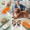 Çarşı Point®  Saplı Su Püskürtmeli Kedi Köpek Fırçası Masaj Etkili Tüy Toplama Tarağı