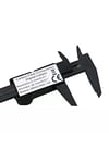 Çarşı Point® 150 Mm Dijital Kumpas Elektronik Fiber Karbon Kaplı Plastik - Kumpas