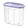Çarşı Point® 2 Kapaklı Ölçekli Erzak Kuru Gıda Saklama Kutusu Kabı - 1,7 Litre - SA935