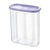 Çarşı Point® 2 Kapaklı Ölçekli Erzak Kuru Gıda Saklama Kutusu Kabı 2,4 Litre-SA940
