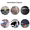 Çarşı Point® 2 Metre Güçlü Yapışkanlı Çift Taraflı Slikon Pratik Şeffaf Bant