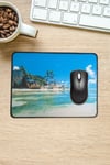 Çarşı Point® 25x32 cm Küçük Boy Mouse Pad Manzara Ada
