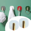 Çarşı Point® 2li Yapışkanlı Retro Askılık Dolap Kapak Kulpu Beyaz