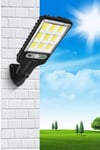 Çarşı Point® 3 Farklı Işık Modlu Güneş Enerjisiyle Şarj Olan Dış Mekan Uyumlu Kumandalı Solar Duvar LEDİ