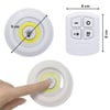 Çarşı Point® 3lü Uzaktan Kumandalı Pilli Yapışkanlı Kablosuz Led Spot Lambalar