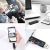 Çarşı Point 5 In 1 Çok Fonksiyonlu USB 2.0 Micro Sd Kart Okuyucu - Usb/micro Usb/type-C Çıkışlı, Otg Çevirici