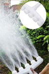 Çarşı Point® 5 Kafalı Peyzaj Bahçe Tarla Çim Sulama Başlığı Yüksek Basınçlı Su Püskürtücü Hortum Aparatı