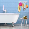 Çarşı Point® 5'li Güçlü Yapışkanlı Şeffaf Duvar Askısı Banyo Mutfak Düzenleyici Pratik Askılık
