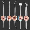 Çarşı Point® 6 Parça Kutulu Ağız Bakımı Diş Bakım Seti Ağız Hijyen Takımı
