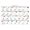 Çarşı Point® 70x100 cm Statik Kağıt Elif-Ba Öğrenme Tahtası